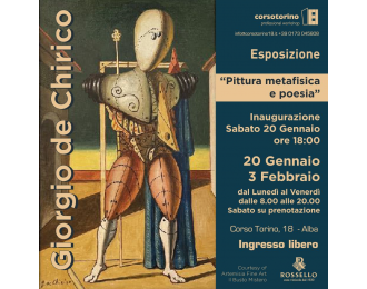 Pittura metafisica e poesia - Rossello incontra la pittura di de Chirico